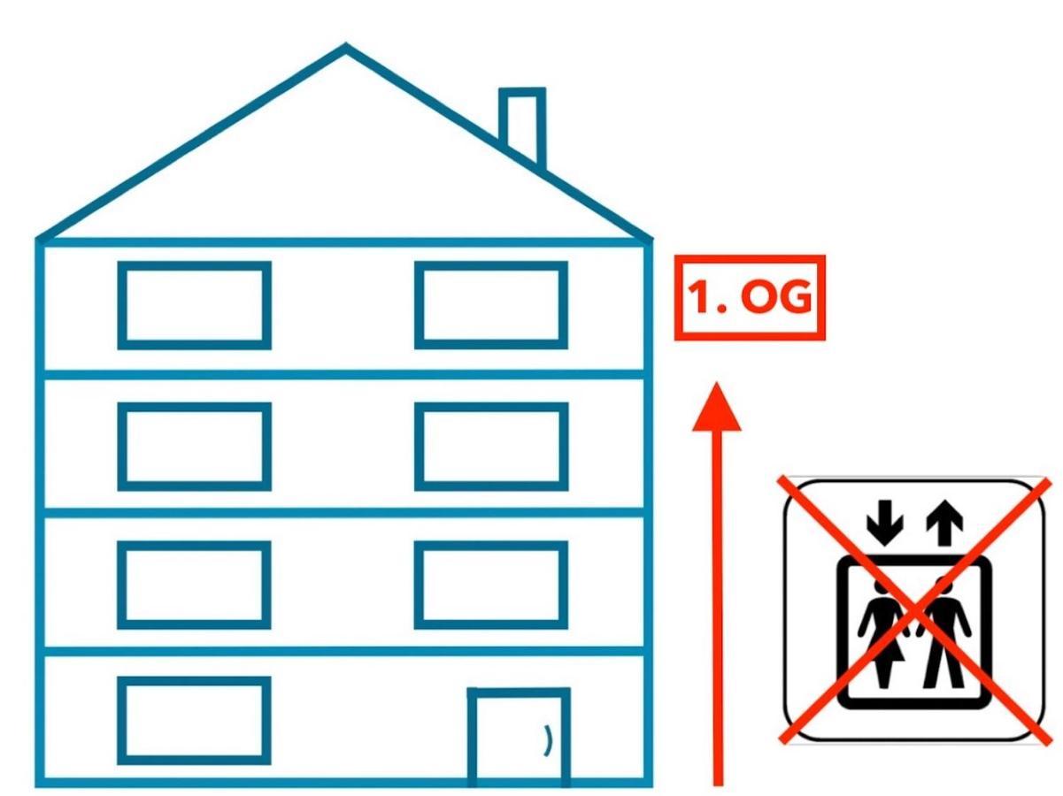 Zentrale Innenstadt-Wohnung Würzburg Exteriör bild